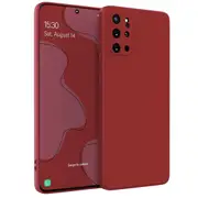 MCC For Samsung Galaxy S20+ Plus Soft Liquid Silicone Shockproof Case Cover G985 [Wine]