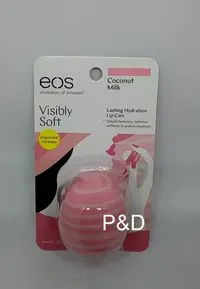 在飛比找Yahoo!奇摩拍賣優惠-(P&D)【EOS 伊歐詩】天然潤唇球-焦糖牛奶(EOS)-