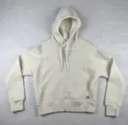 NWT The North Face Women's Wool Harrison Pullover Hoodie Gardenia White Size Med