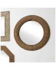 Jamie Young Round Rope Mirror