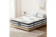 Giselle Bedding Double Mattress 34cm Euro Top Pocket Spring