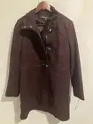 Kenneth Cole Size 10 Women’s Burgundy Trench Coat New Never Worn
