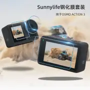 For OSMO ACTION 3 Tempered Film Lens Protection Film Display HD Film