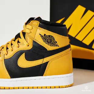 Nike Air Jordan 1 Retro High OG "Pollen" 男 黑黃 休閒鞋 555088-701