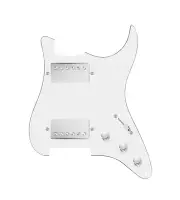 920D Custom Hot And Heavy HH Loaded Pickguard for Strat With Nickel Roughneck...