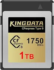 1TB CFexpress Type B Memory Card, Up to 1750MB/s Read, RAW 8K Video and Photo, CF Express Memory Cards for Cameras