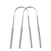 Stainless Steel Tongue Scraper for Oral Care in 2-Pack