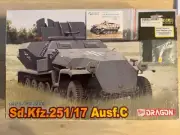 1/35 Dragon / DML SdKfz 251/17 Ausf. C #6395 W/Extras!