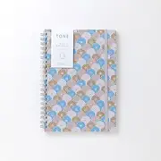 Shogado 22723 Notebook, A5, Ring Notebook, TONE3