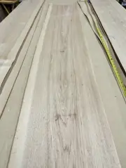 Hickory Pecan wood veneer sheet 13" x 75" raw no backing 1/24" special thickness