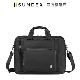 Sumdex｜經典商旅三用公事包 HDN-263JB 黑色 官方旗艦店