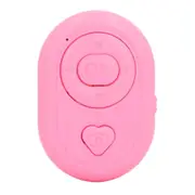 Bluetooth Selfie Camera Controller Pink