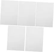 jojofuny 5 Sheets Photo Frame Backing Cardboard Book Board Mat Board Picture Mats Backing Board Picture Frame Backing Replacement Particle Board Cardboard Backing for Prints