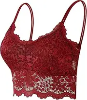 [Generic] Women Bras Plus Size Push up Strapless 1 Piece Bra Summer Bandeau Bra Plus Size Strapless Bra Comfort Wireless Bra Padded Top Bra for Women Running Sports Bra
