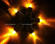 60 LED AMBER Waterproof Submersible Balloon Paper Lantern Light Wedding Flora
