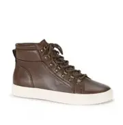 Frye and Co. Mens Eian Flat Heel Lace Up Boots SZ8 MDark Brown Retail $115.