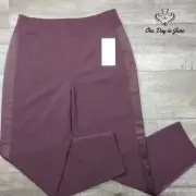 Athleta Endless Satin Side Stripe Pants Size 14