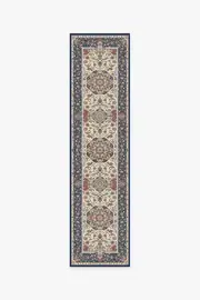 75' x 305' | Machine Washable Runner Rug | Kid & Pet Friendly | Indoor Rug | Sima Royal Blue Rug | Ruggable