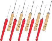 Veemoon 1 Set Professional Beading Needle Reusable Threading Awl with Sturdy Handle for Jewelry Making DIY Crafts and Bead Stringing