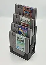 Display Stand Tower Holder for NES Cartridges - Holds 4 Games