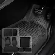 Tesla Model Y 3D Floor Mats Complete Premium Protection 9 Piece Set | 2020-2025 Driver/Passenger/Rear Passenger/Boot/Frunk/Underboot/Fold Down Seats
