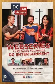 2014 DC Comics All Access Print Ad/Poster Kevin Smith Jim Lee Promo Wall Art 00s
