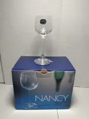 36 Nancy BOHEMIA Crystal Wine Glasses Czech Republic Crystalex 60ml 2.25 Oz