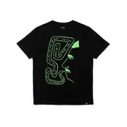 Fallen Footwear Men Pawn Regular Fit Tee Billy Mark Jumper Black/Lime