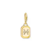 THOMAS SABO Charm Pendant Pisces Zodiac Sign Gold