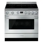 Smeg 90cm Portofino Induction Cooker - Stainless Steel