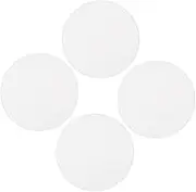 NUOBESTY 4pcs Silicone Crash Pad Door Stopper Round Wall Shield Cushion Door Bumper Protector Door Protectors for Vehicles Door Silent Stopper Bumpers Door Handle Bumper White