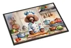 NEW Chocolate Poodle The Chef Doormat Front Door Mat Indoor Outdoor Rugs for