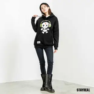 STAYREAL 龐克耳機帽T