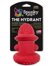 SpunkyPup 'The Hydrant' Dental Dog Toy - Large - New, With Tags