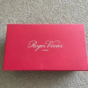 Authentic Roger Vivier Box Shoes Box Boxes Gift Box With Tissue Empty Packaging