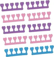 minkissy Nail Art Toe Dividers Set of 90 Heart Shape Toe Separators Perfect for Pedicures