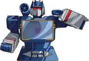 Icon Heroes - Transformers Soundwave Bust Resin Business Card Holder