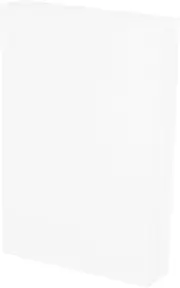 SECFOU 100pcs Blank White Index Cards Cardstock for Learning Drawing and Note Taking Portable Flashcards for Classroom Office and Home Use