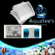 Nylon Mesh Net Bag Aquarium Fish Tank Filter Media Zipper Drawstring Normal Opt