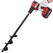 Auger Drill Bit for Planting 2.5 x16.5inch,Garden Auger Spiral Bulb Planter T...