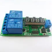 5pcs Power on Delay Relay Cycle Timer Switch Board for Motor Reversible