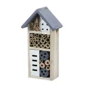Natural Insect Hotel Hanging Shelter for Garden Honeybees Nesting Aids Home