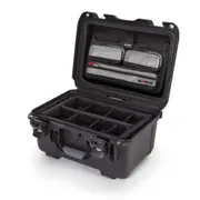 Nanuk 918 Case with Lid Organizer and Padded Divider (Black)