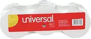 Universal UNV35720 16 lbs. 1/2 in. Core 2-1/4 in. x 150 ft. Adding Machine/Calculator Roll - White (3/Pack)