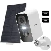 ieGeek Solar Security Camera 2K 3MP Battery Powered Outdoor Wireless WiFi CCTV