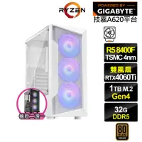 在飛比找momo購物網優惠-【技嘉平台】R5六核GeForce RTX 4060TI{異