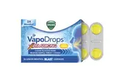 Vicks Vapodrops Xtra Strong Lemon Ment Blast Lozenges 36 Pack