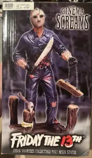 2001 Cinema Screams Friday The 13th Jason Vorhees Collectible Poly Resin Statue