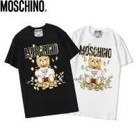 在飛比找蝦皮商城精選優惠-Moschino T恤中性圓領純棉短袖T恤