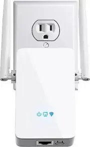 WiFi Extenders Signal Booster 1.2Gbps Ethernet Port 6,784 sq.ft Coverage Home